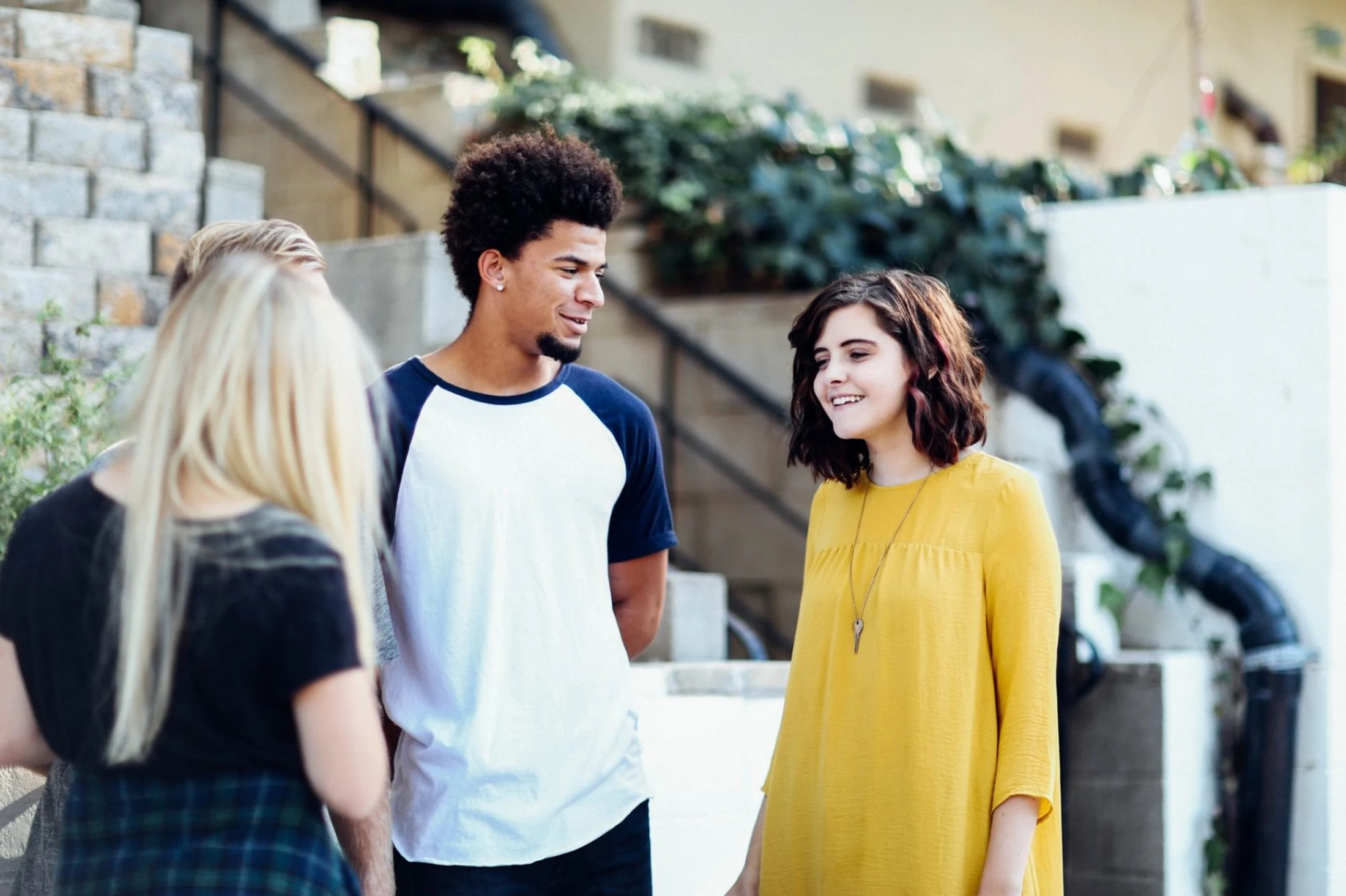 New Life members connecting and sharing faith
